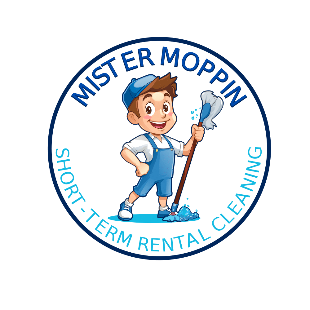 Mister Moppin - Short-Term Rental Cleaning logo